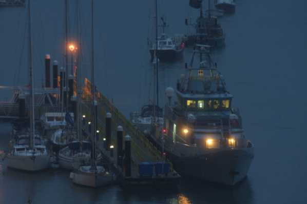 12 October 2022 - 18:38:52
Overnight stay on the town jetty for Border Force cutter.
-----------------
HMC Seeker in Dartmouth